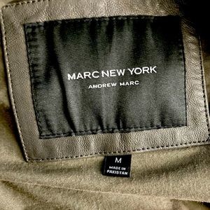 Marc New York, Andrew Marc Lambskin Car Coat.